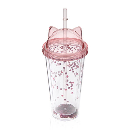 In Love Pipetli Figürlü Bardak - Asorti