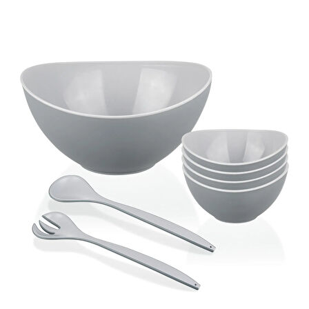 L469-L468X4-L491 Salata Seti - Gri