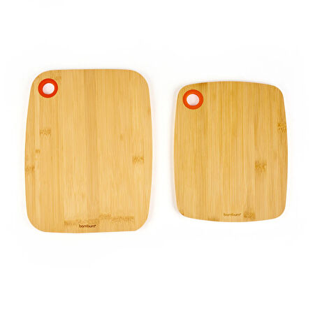 Ring 2'li Kesme Tahtası - Kahverengi