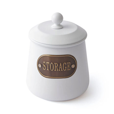 Galvaniz Storage Baharatlık - Beyaz - 1000 ml