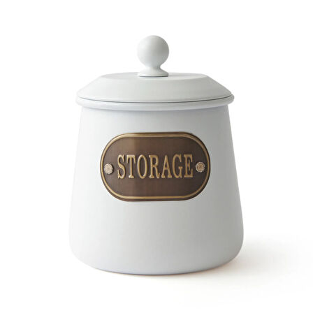 Galvaniz Storage Baharatlık - Beyaz - 1000 ml