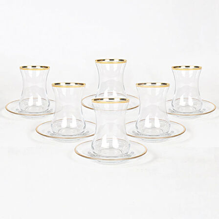 Avantgarde Gold 12 Parça Çay Seti - 150 ml