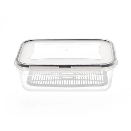 Fresh Box Dikdörtgen Bölmeli Saklama Kabı - 1,4 lt
