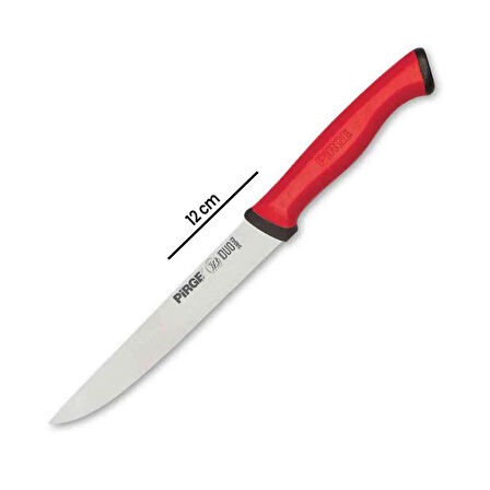 Duo Sebze Bıçağı - Kırmızı/12 cm
