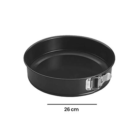 Superior Kelepçeli Pasta Kek Kalıbı - 26 cm