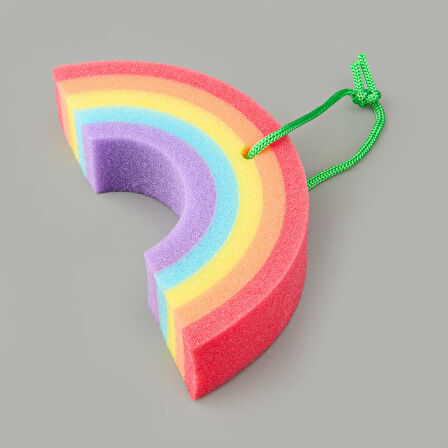 Gökkuşağı Banyo Süngeri - Renkli