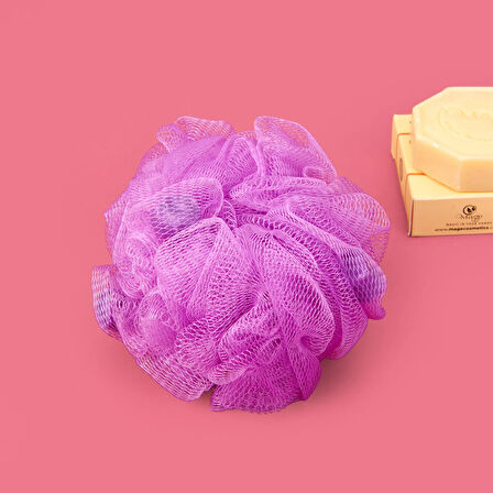 Lavanta Sabunlu Banyo Lifi - Mor - 60 gr