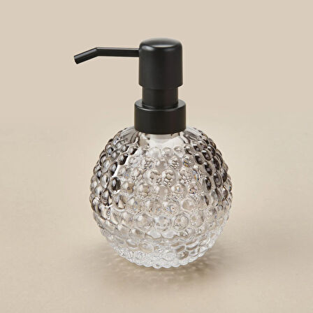 Damla Desenli Sıvı Sabunluk - Antrasit
