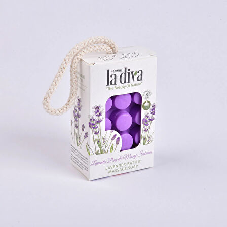 Diva Lavanta Duş ve Masaj Sabunu - Mor - 120 gr