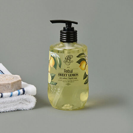 Sweet Lemon Sıvı Unisex Sabun - Sarı - 500 ml