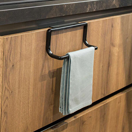 Toallero Havlu Askısı - Siyah