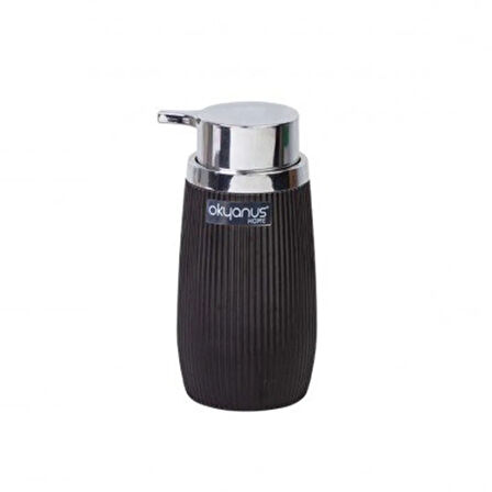 Home Çizgili Yuvarlak Sıvı Sabunluk - Asorti