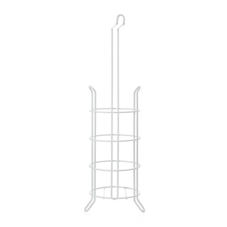 Yedekli Tuvalet Kağıtlığı - Beyaz