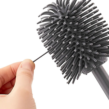 Silikon Tuvalet Fırçası - Asorti