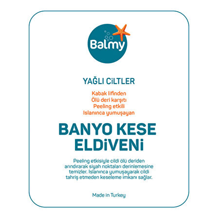 Loofah Havlu Banyo Eldiveni
