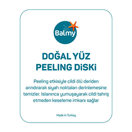 Loofah 3'lü Yüz Peeling Diski