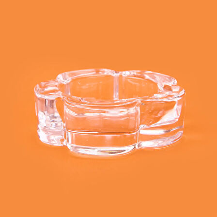 Deco Daisy Mumluk - Şeffaf - 6,2x2,1 cm