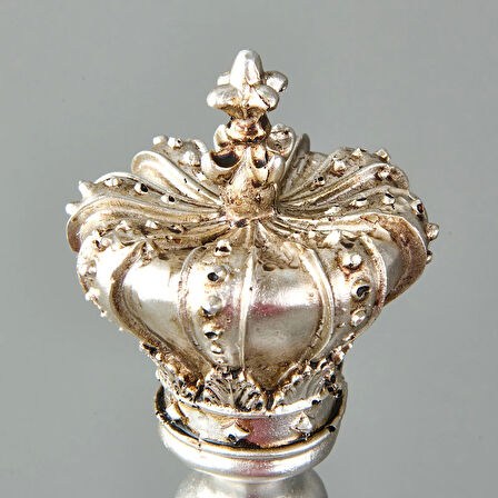 Deco Şah Dekor - Gümüş - 40 cm