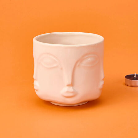 Deco Soil Dekor - Krem - 10 cm