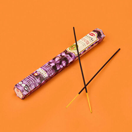 Precious Lavender Hexa 20'li Çubuk Tütsü - Renkli - 25 cm