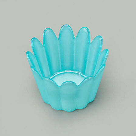 Deco Tulu Mumluk - Turkuaz - 9 cm