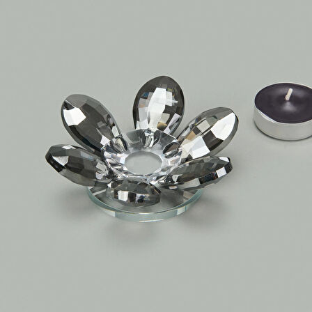 Deco Daisy Cam Mumluk - Füme - 10 cm