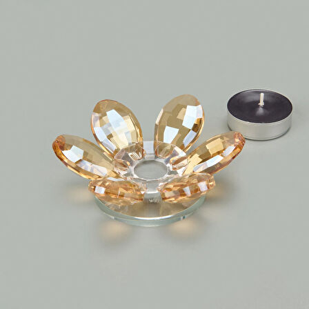 Deco Daisy Cam Mumluk - Amber - 10 cm