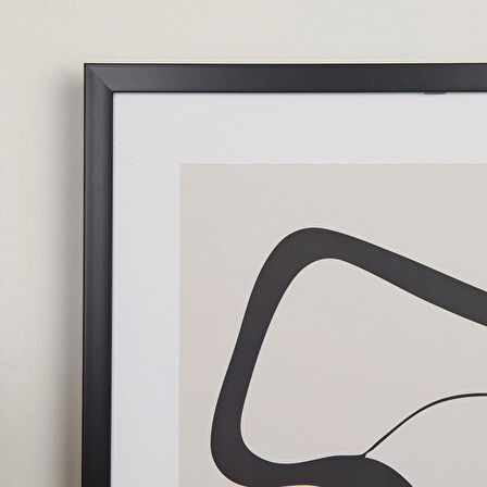 Deco Elegant Curves Tablo - 50x70 cm