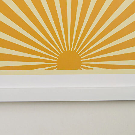 Deco Sun Madness Duvar Panosu - Renkli - 30x40 cm