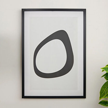 Deco Elegant Curves Tablo - 50x70 cm