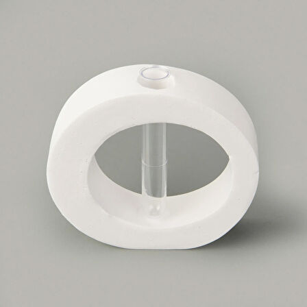 Deco Solid Dekor - Beyaz - 13 cm