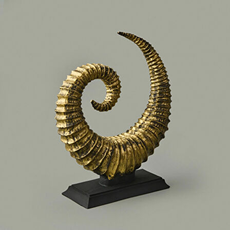 Deco Coquillage Dekor - Gold - 33 cm