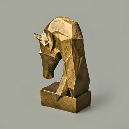 Deco Horse Dekor - Gold - 13 cm