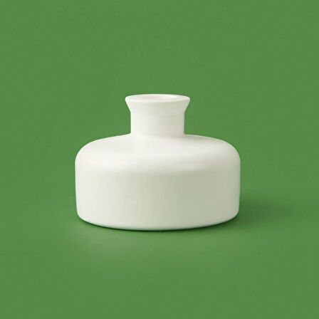 Deco Carly Şamdan - Beyaz - 7x9 cm