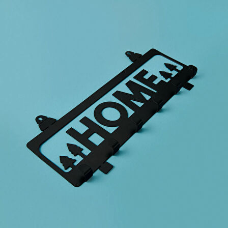 Deco Home Anahtarlık - Siyah - 25x8 cm