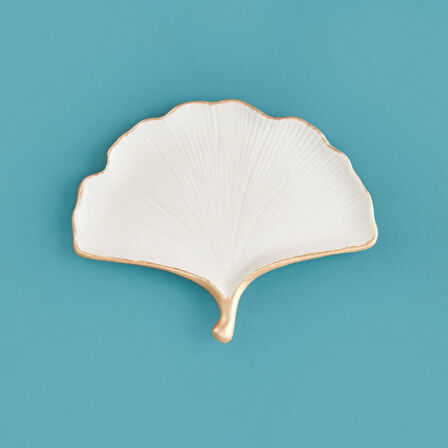 Deco Ginko Dekor - Beyaz - 17 cm