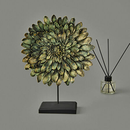 Deco Crisantemo Dekor - Renkli - 35 cm