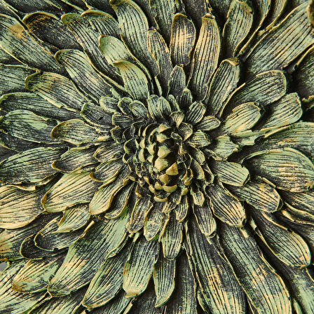 Deco Crisantemo Dekor - Renkli - 35 cm