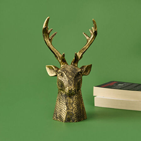 Deco Ciervo Dekor - Gold - 27 cm