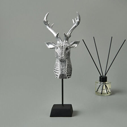 Deco Ciervo Dekor - Gümüş - 29 cm