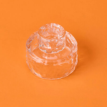 Glore Cam Mumluk - Şeffaf - 5x6 cm