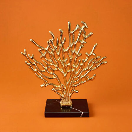 Deco Corallo Dekor - Gold - 34 cm