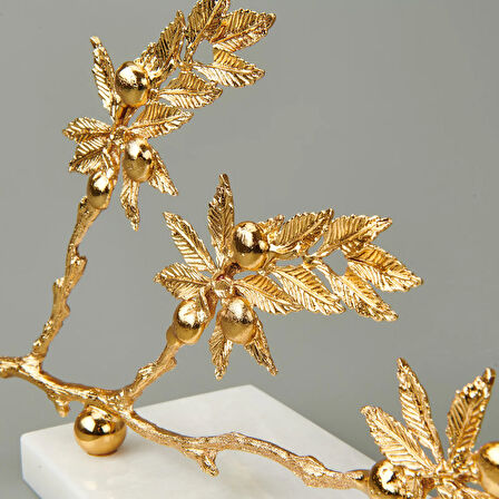 Deco Dalia Dekor - Gold - 16 cm