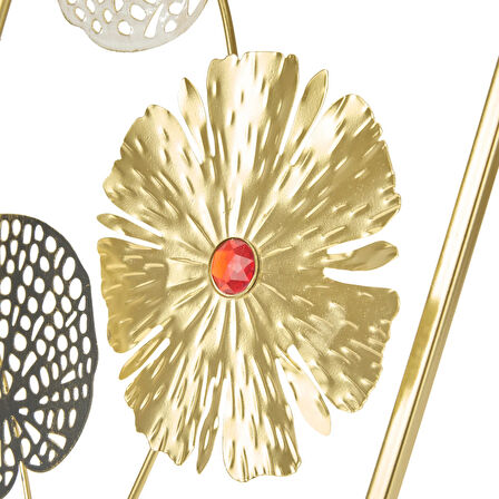 Deco Gardenya Metal Tablo - Renkli - 45x25 cm