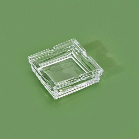 Glassware Ware Cam Küllük - Şeffaf - 10x3,5 cm