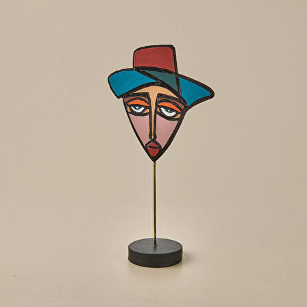 Deco Gentle Picasso Biblo - Renkli - 30 cm