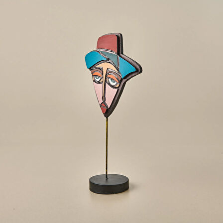 Deco Gentle Picasso Biblo - Renkli - 30 cm