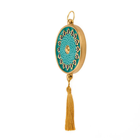 Deco Nazarlık - Turkuaz - 15x30 cm