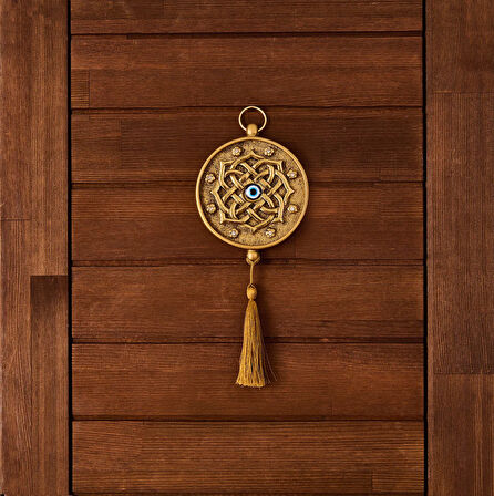 Deco Nazarlık - Altın - 15x30 cm