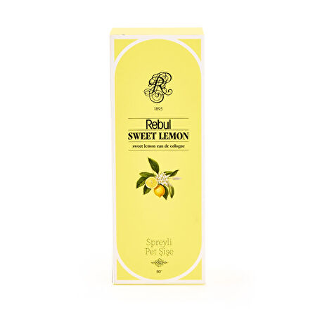 Sweet Lemon Kolonya - Şeffaf - 125 ml